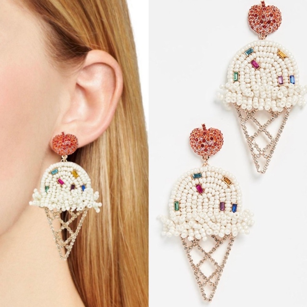 🎉🍦 Baulebar ice cream earrings!